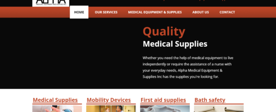 Alpha Medical Equipment & Supplies Inc