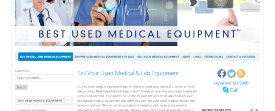 Best Used Medical Equipment