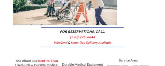 Home Medical Supplies Rentals & Sales
